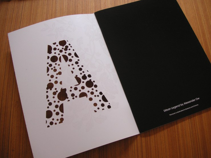 Urban Legend Inside cover