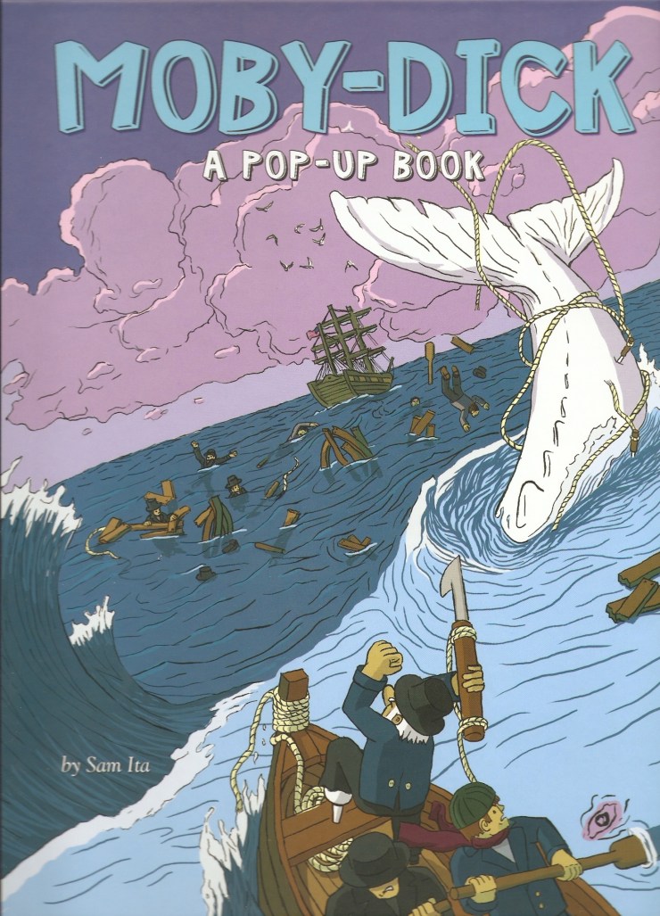 Moby Dick Pop Up Book Cover