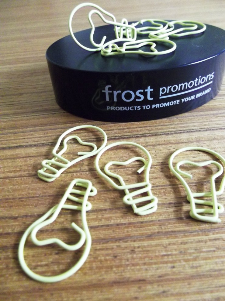 Light Bulb Paper Clips Light Bulb Paper Clips