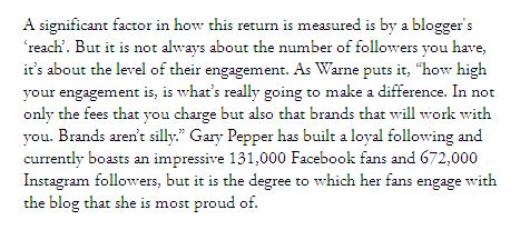 Quote from Nicole Warne from Broadsheet