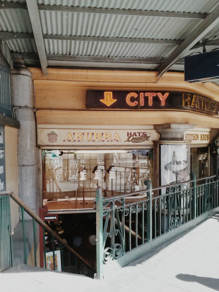City hatters at Flinders Street Station basement across Unit 911 268 Flinders Street Ideas Dispenser Concept Studio