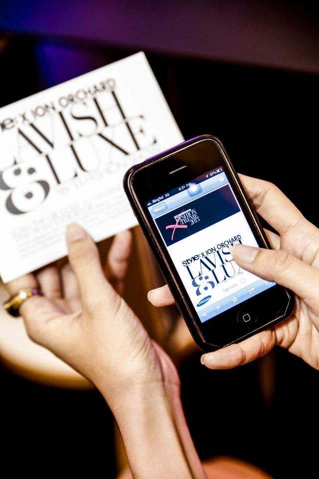 Fashion Show QR Code Digital Lookbook Singapore