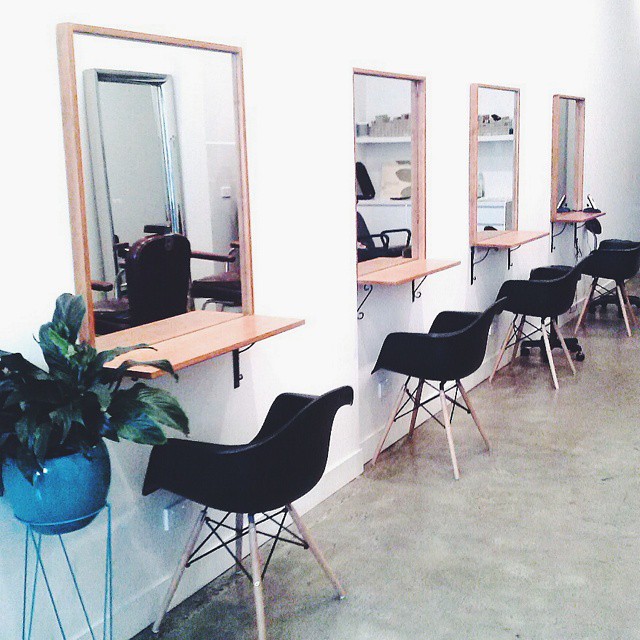 Jorge Viota Hairdressing Lygon Street Brunswick East interior