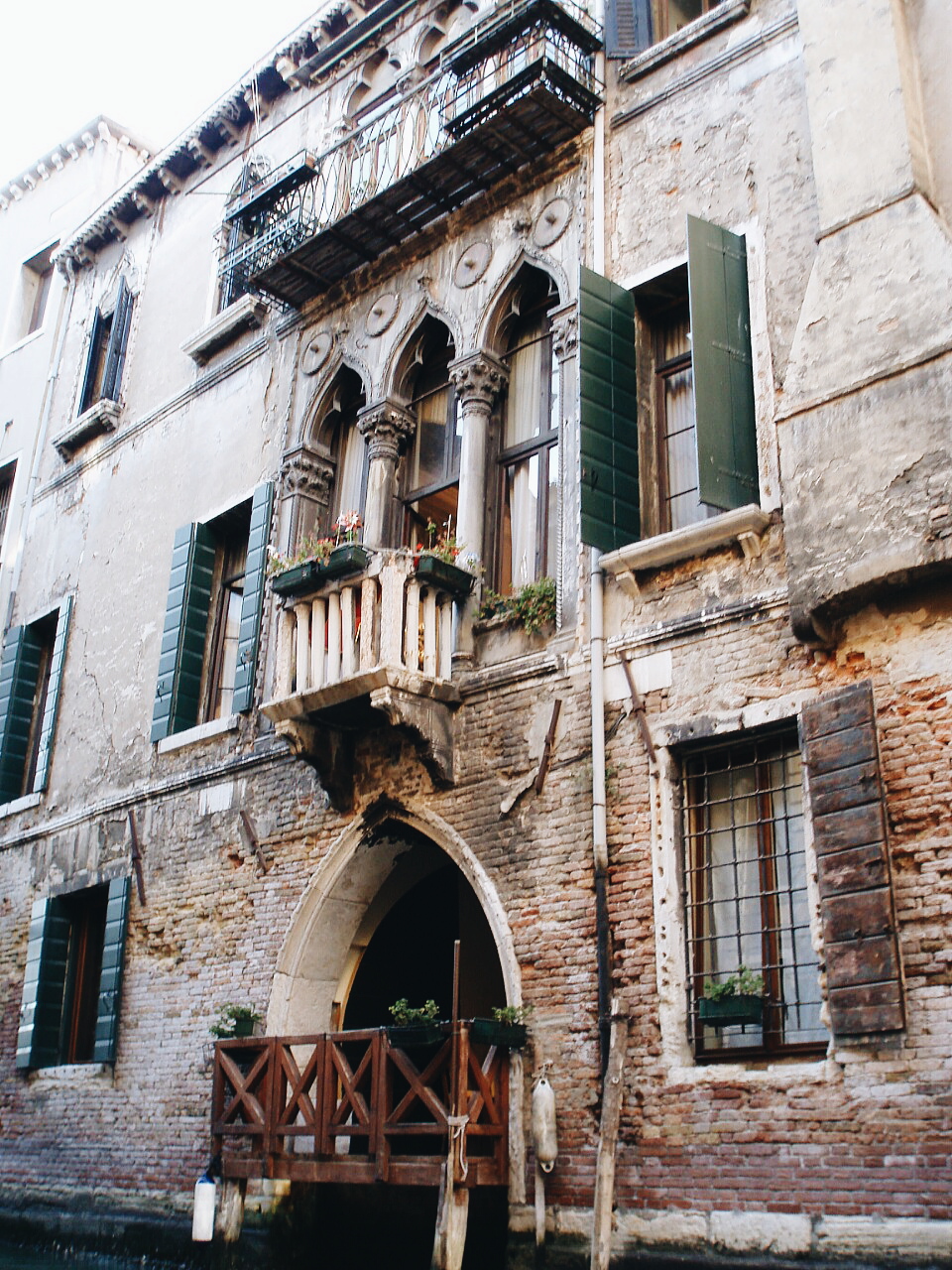 Venice building facade