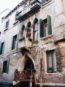 Venice building facade