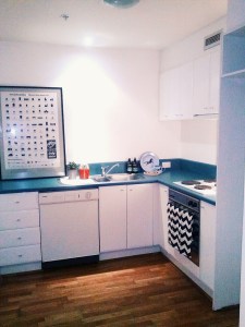 Henty House Unit 107 501 Little Collins Street Melbourne Kitchen view