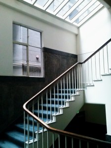 Henty House Unit 107 501 Little Collins Street Melbourne Heritage service stairs view