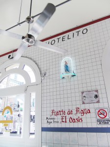 Hotel Jesus Mexican Restaurant 174 Smith Street Collingwood ceiling fan view