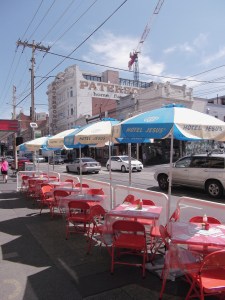Hotel Jesus Mexican Restaurant 174 Smith Street Collingwood street view seating