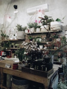 La Ménagère florist corner in Florence
