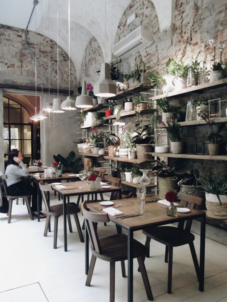 La Ménagère restaurant interiors in Florence