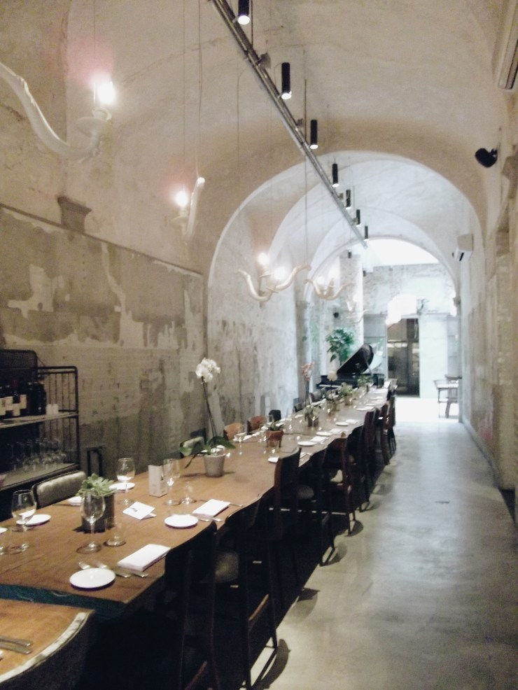 La Ménagère vaulted ceiling in Florence