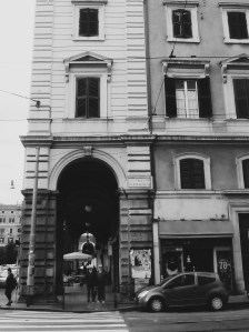 Across the road from Parrocchia Sant'Eusebio all'Esquilino