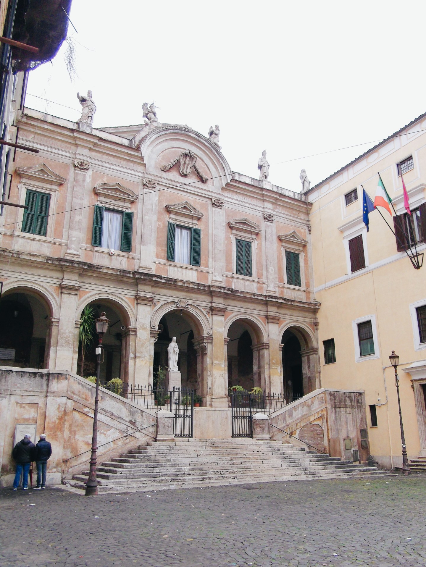 Parrocchia Sant'Eusebio all'Esquilino Facade Colour