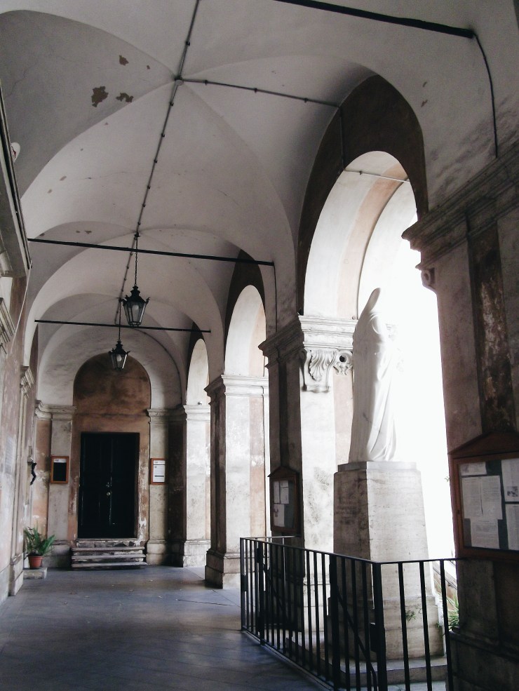 Vaulted ceiling of Parrocchia Sant'Eusebio all'Esquilino
