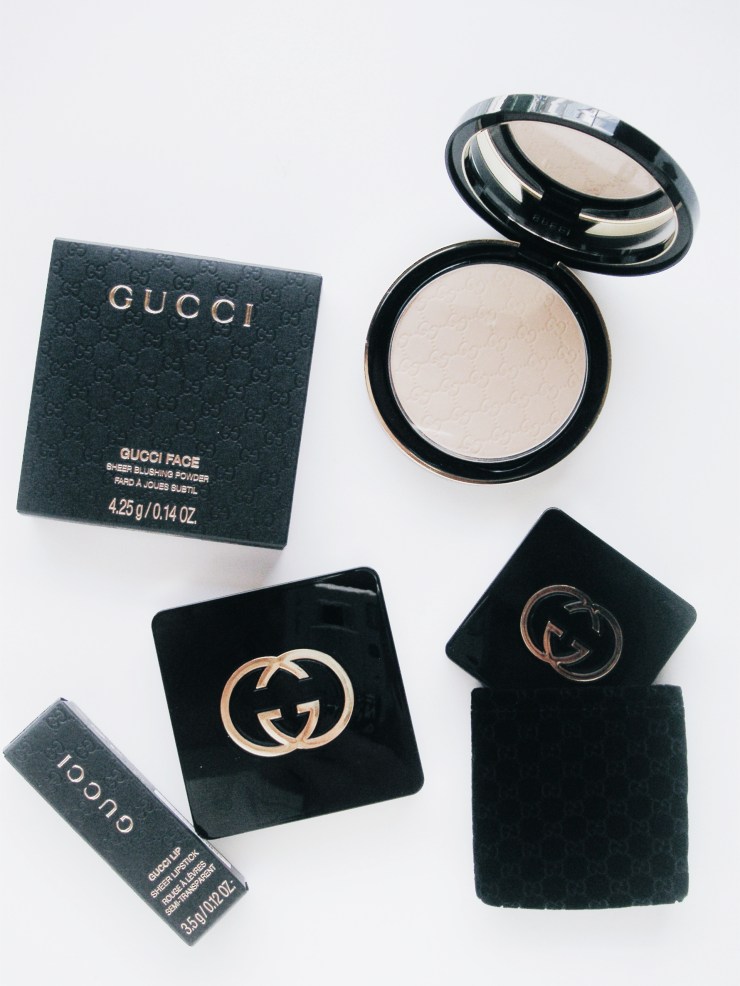 Gucci Beauty Cosmetic lipstick blush foundation compact La Rinascente Rome