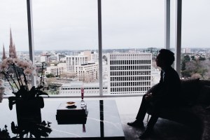 85 Spring Street Melbourne by Golden Age Group with Alvin Chia Lounge Room view