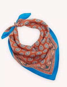 Sandro Paris Chadstone silk scarf